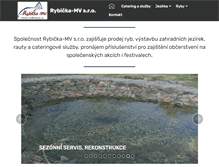 Tablet Screenshot of jezirka-ryby.cz